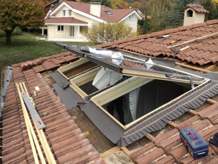 Pose de Velux
